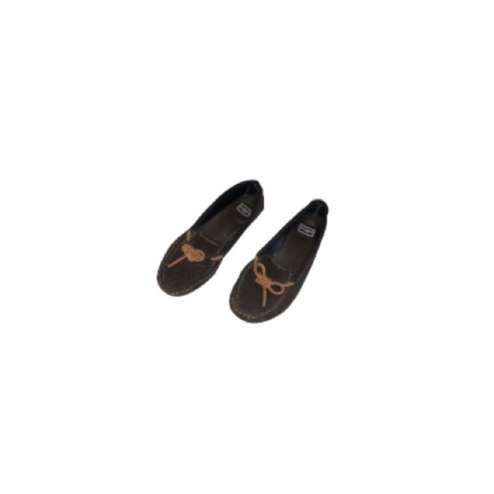 Lacoste Brown Suede Moccasin Loafers - Women’s Size 7